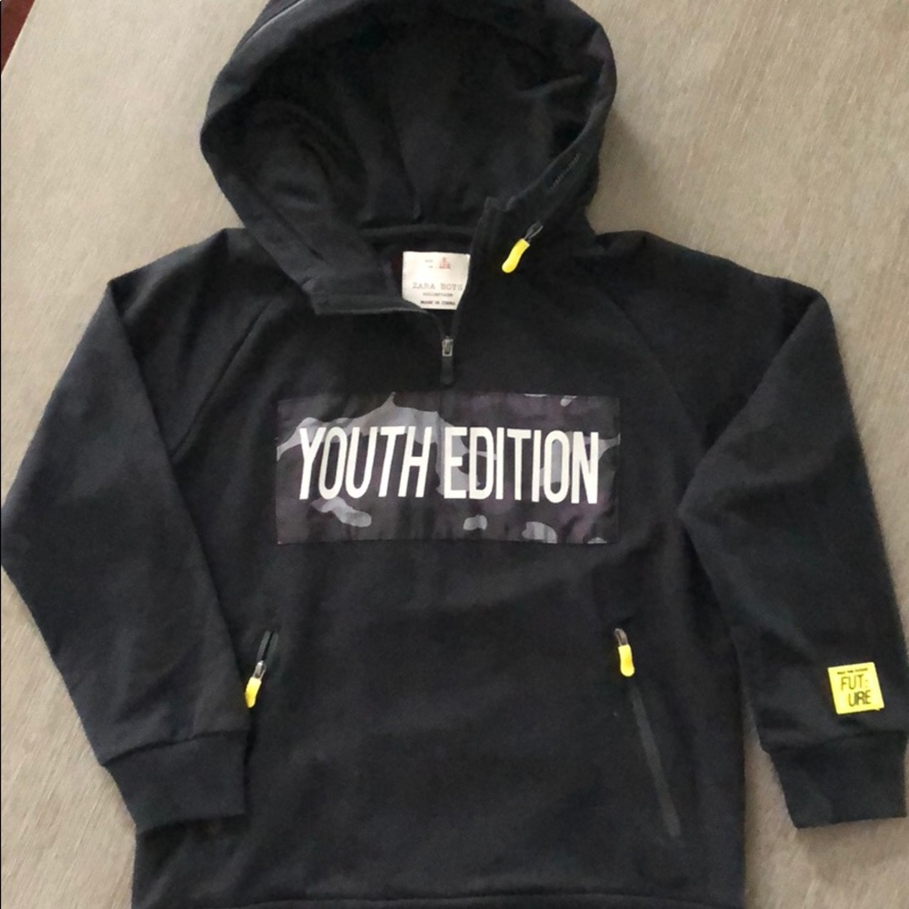 Boys Pullover Hoodie - ZARA